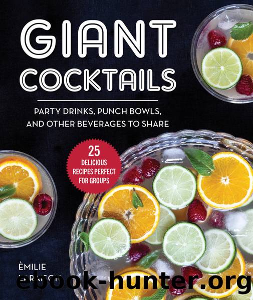 Giant Cocktails by Èmilie Laraison