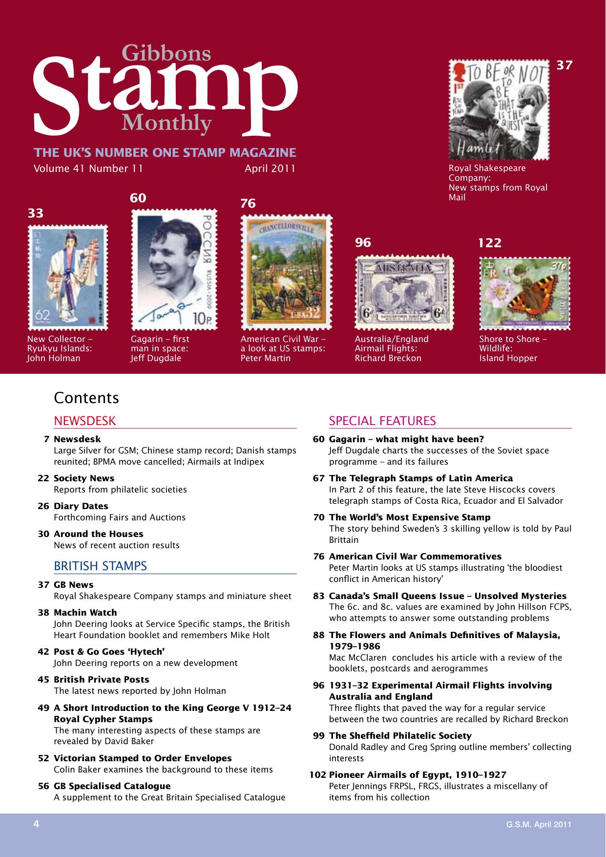 Gibbons Stamp Monthly.2011.04 by Unknown