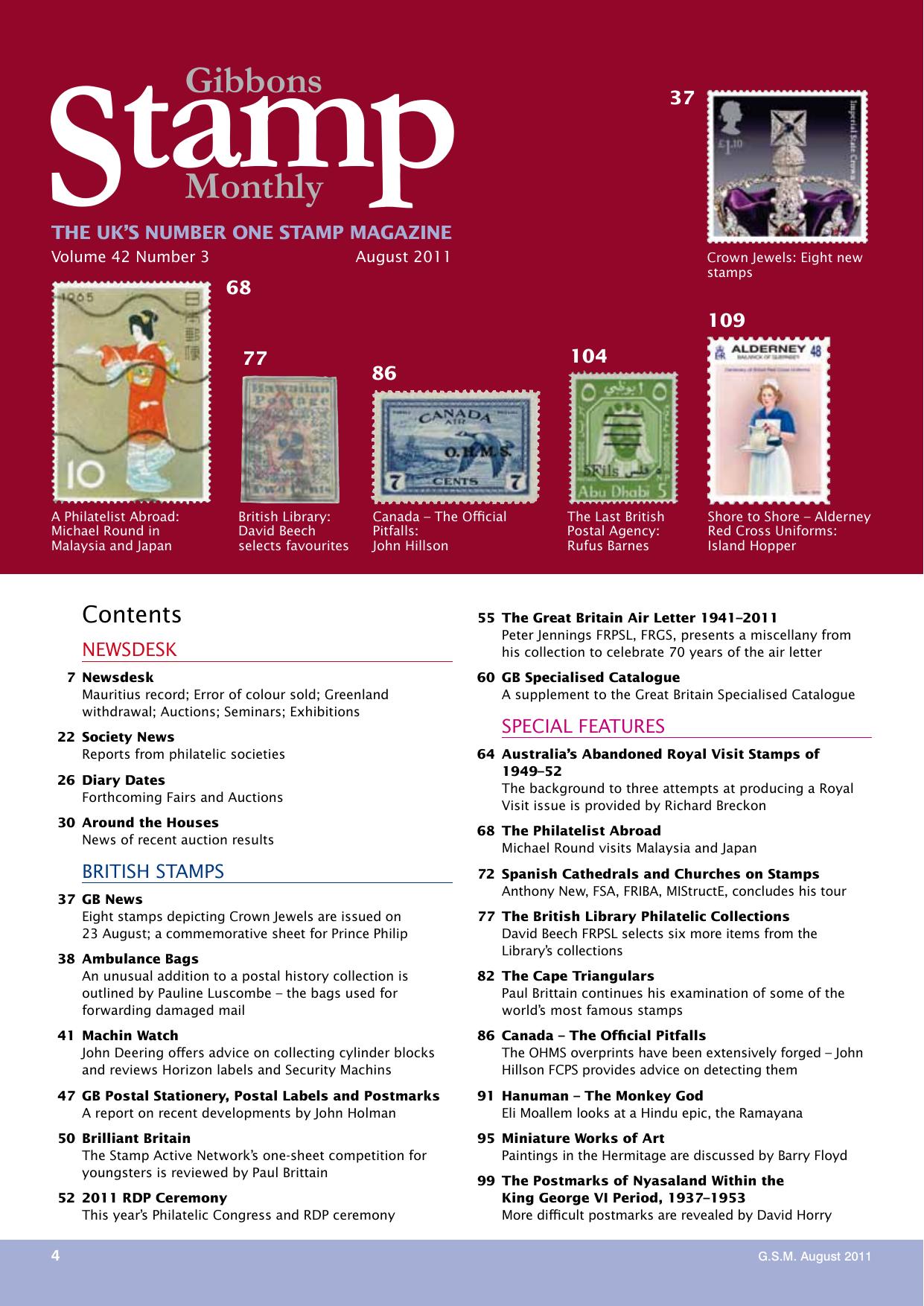 Gibbons Stamp Monthly.2011.08 by Unknown