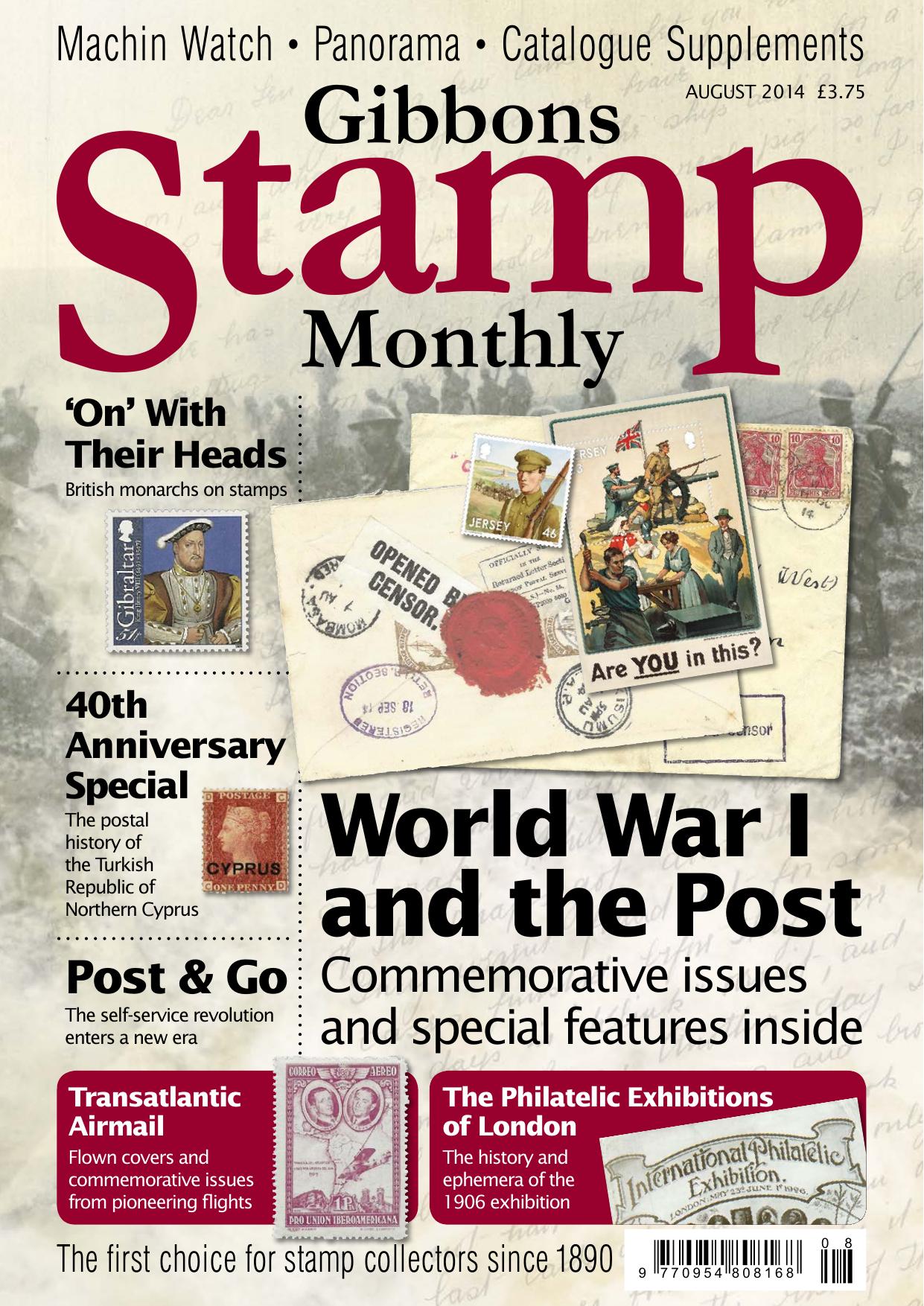 Gibbons Stamp Monthly.2014.08 by Unknown