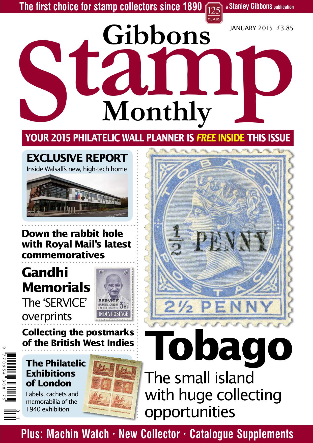 Gibbons Stamp Monthly.2015.01 by Unknown