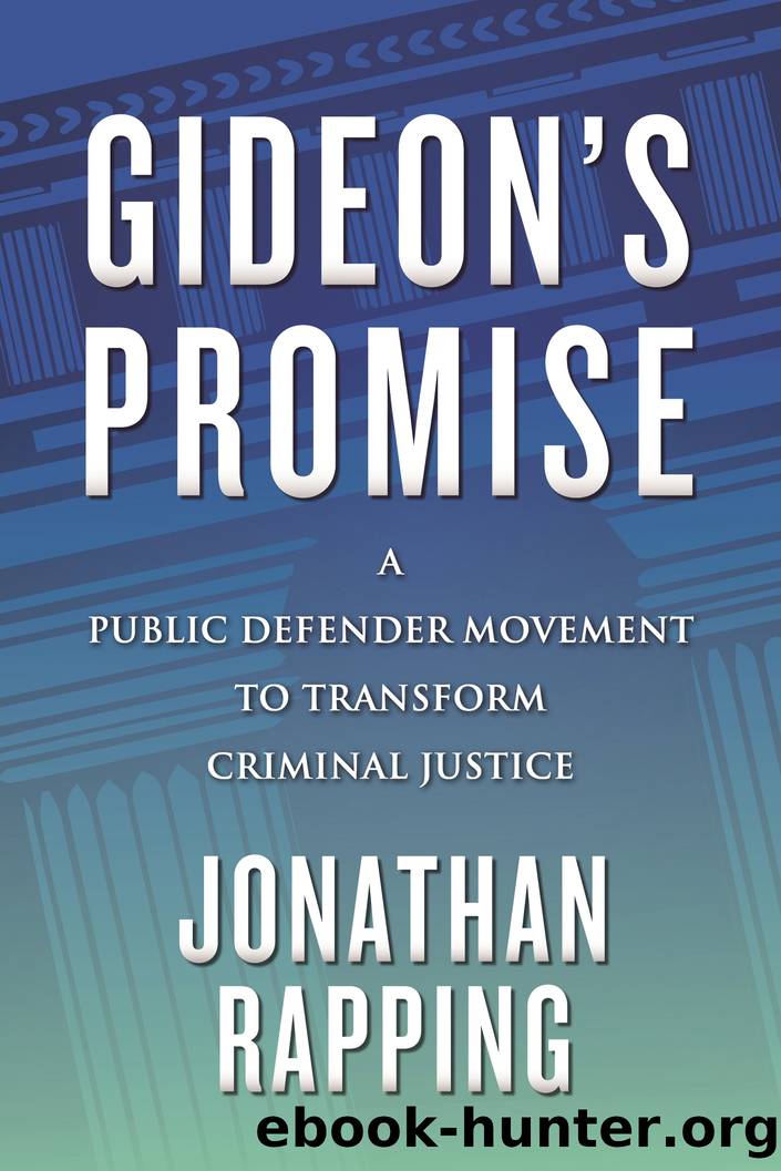 Gideon's Promise by Jonathan Rapping