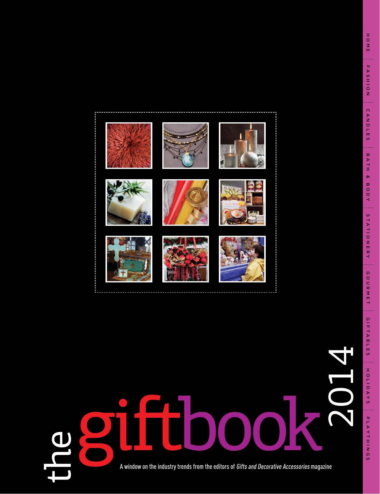 Gifts And Decorative Accessories Magazine The Giftbook 2014 by Unknow