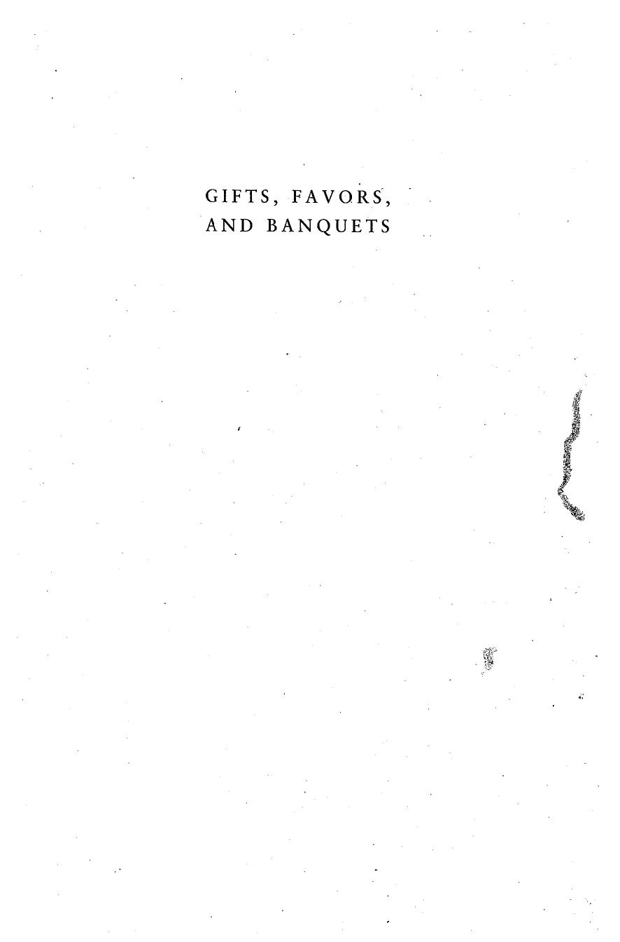 Gifts, Favors, and Banquets: The Art of Social Relationships in China by Mayfair Mei-Hui Yang