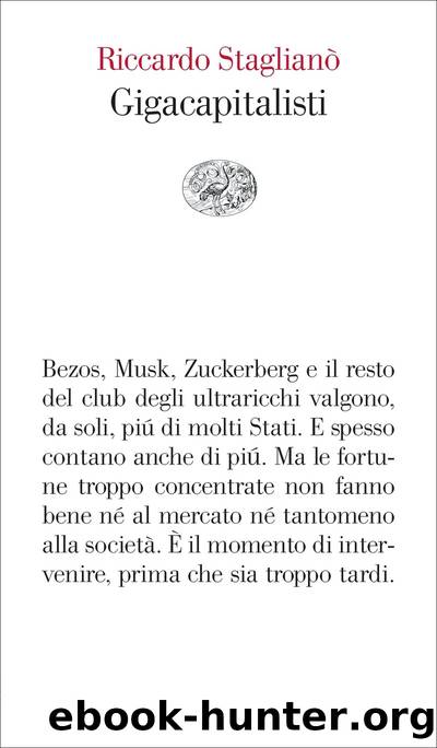 Gigacapitalisti by Riccardo Staglianò