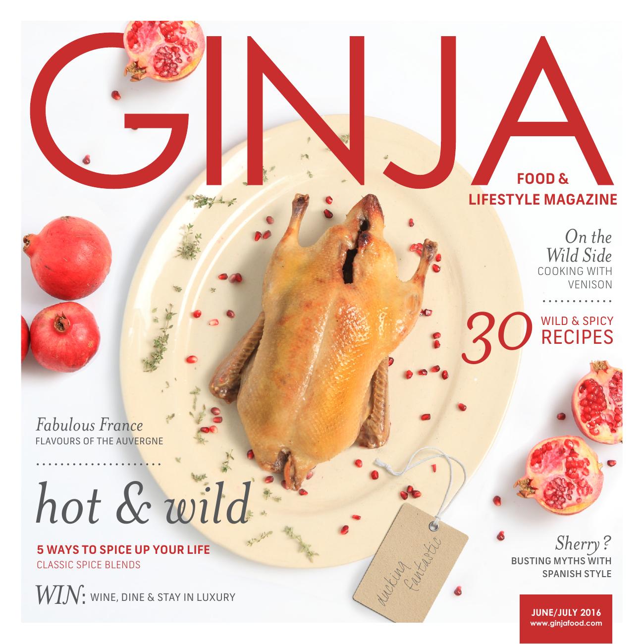 Ginja Food & Lifestyle Magazine - June-July 2016 by Unknow