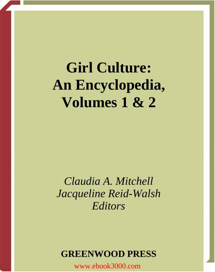 Girl Culture: An Encyclopedia by Unknow