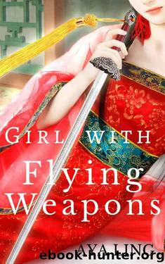 Girl with Flying Weapons by Aya Ling