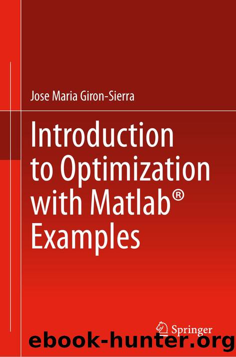 Giron-Sierra J. Introduction to Optimization with MatLAB Examples 2026 by Unknown