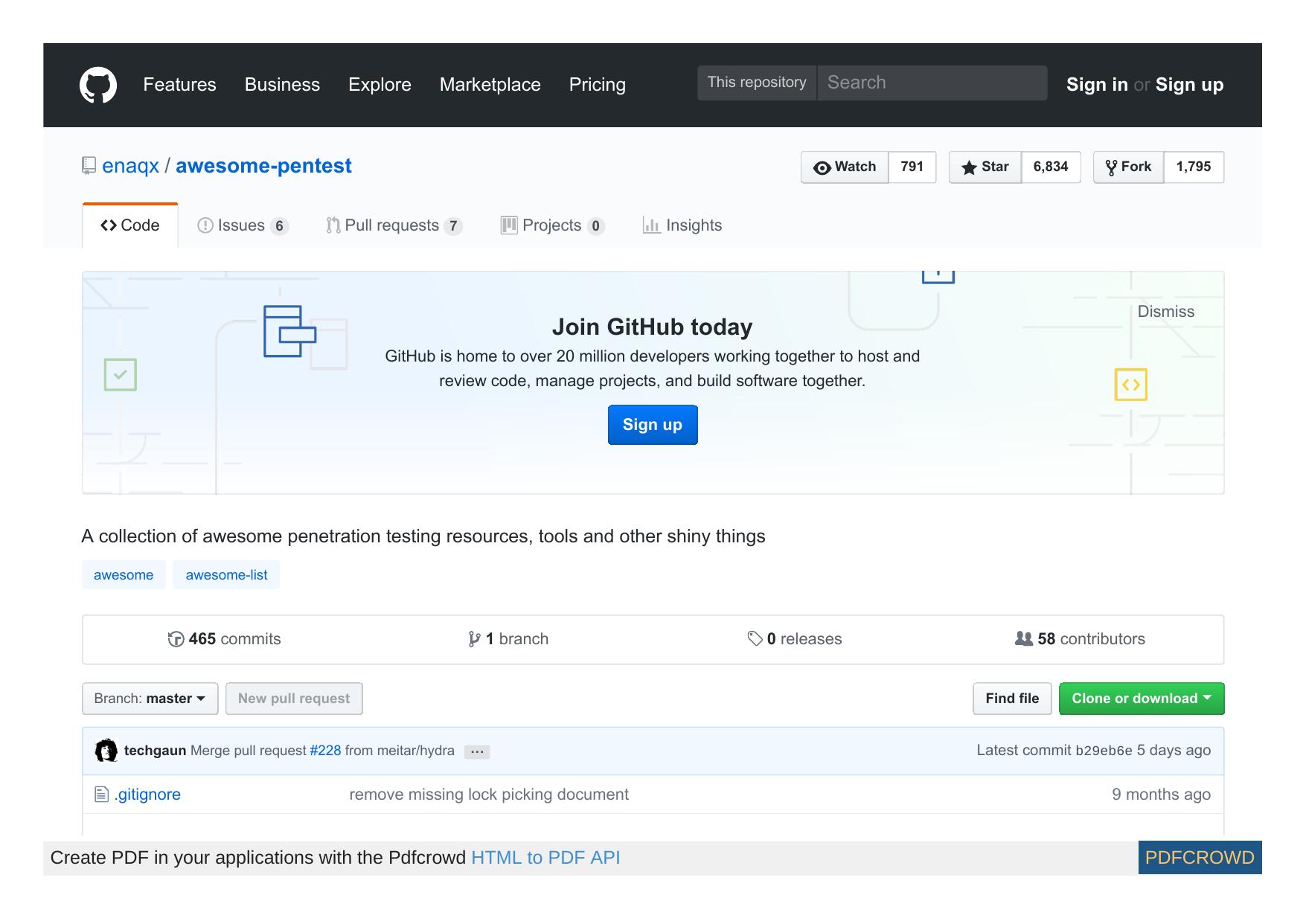 GitHub - enaqxawesome-pentest: A collection of awesome penetration testing resources, tools and other shiny things by Unknown