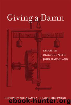 Giving a Damn by Adams Zed; Browning Jacob; Blattner William & Jacob Browning & Unknown