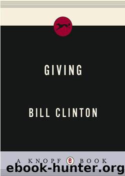 Giving by Bill Clinton