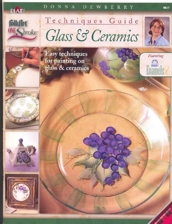 Glass &ceramics(one stroke) by Donna Dewberry