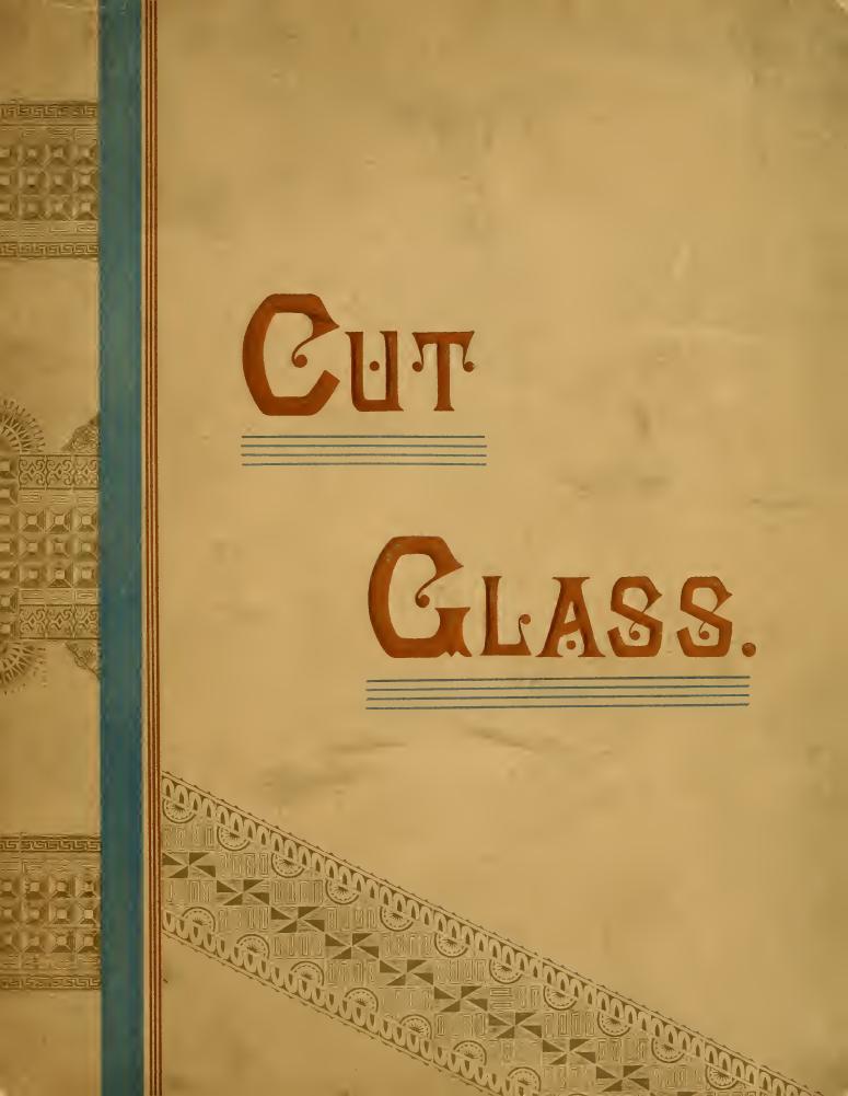 Glass : interesting facts connected with its discovery and manufacture. by J.E. Caldwell & Co