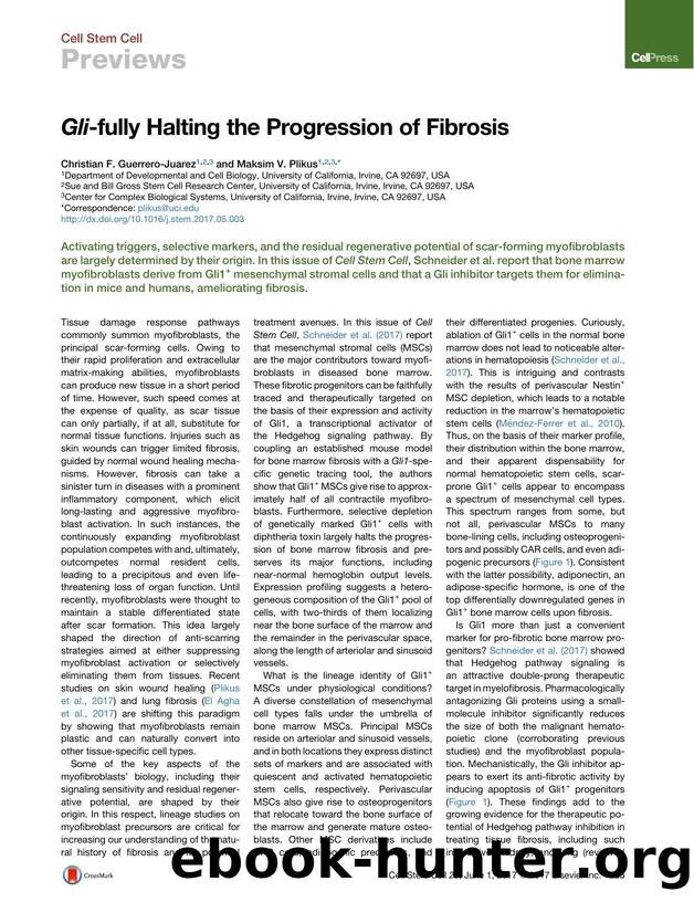 Gli-fully Halting the Progression of Fibrosis by Christian F. Guerrero-Juarez & Maksim V. Plikus