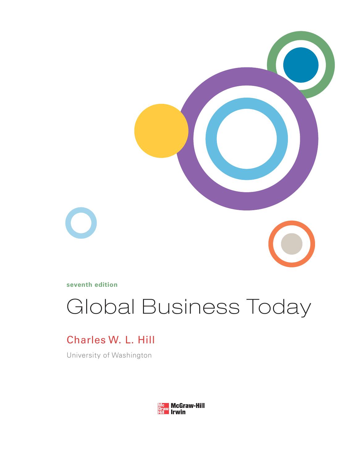 Global Business Today by Charles W. L. Hill