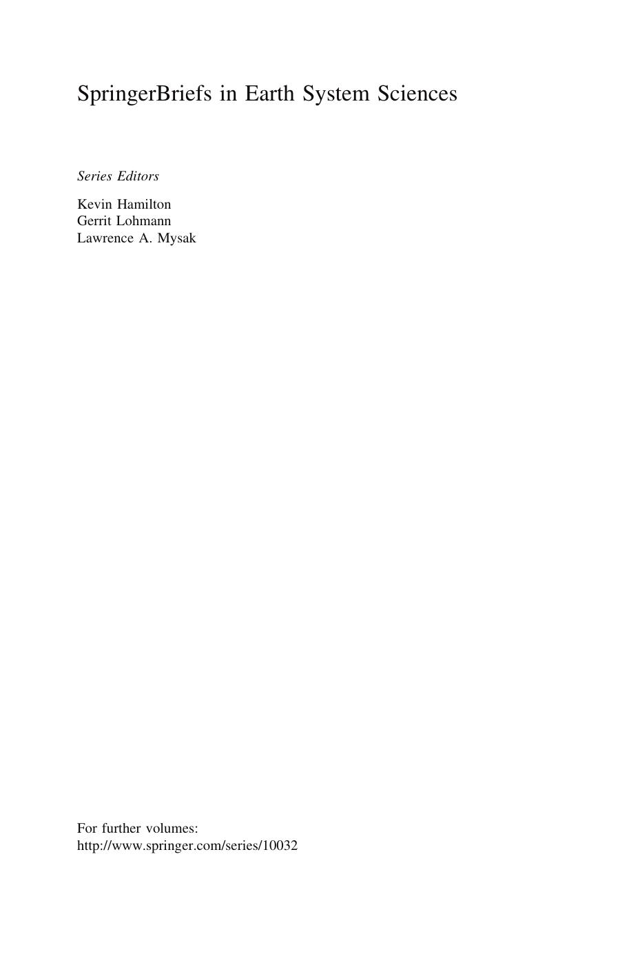 Global Change: Interviews with Leading Climate Scientists by Georg Götz (auth.)