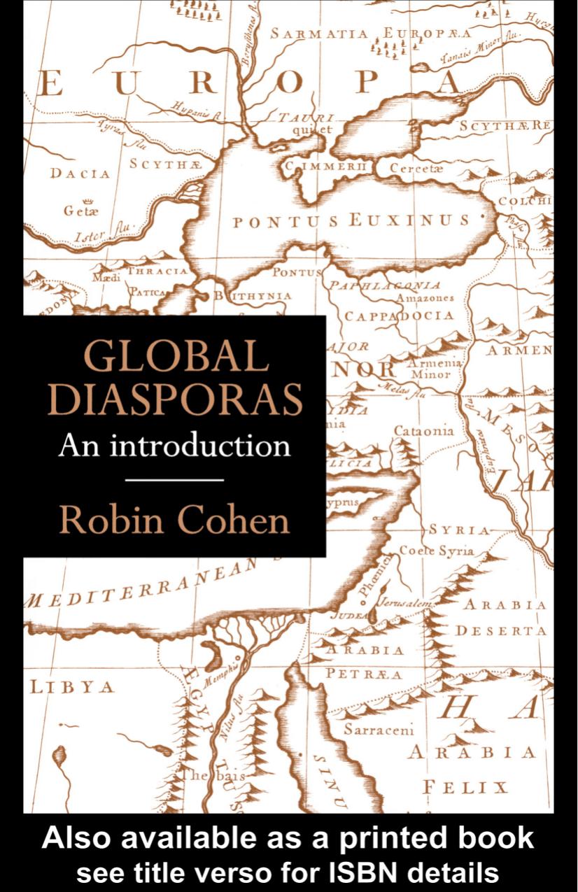 Global Diasporas: An Introduction (Global Diasporas S.) by Robin Cohen