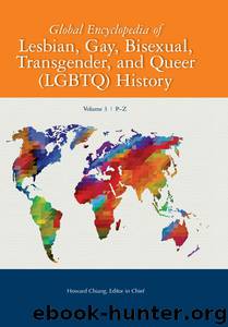 Global Encyclopedia of Lesbian Gay Bisexual & Transgender History by Charles Scribner & Sons;