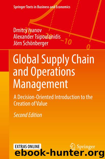 Global Supply Chain and Operations Management by Dmitry Ivanov & Alexander Tsipoulanidis & Jörn Schönberger