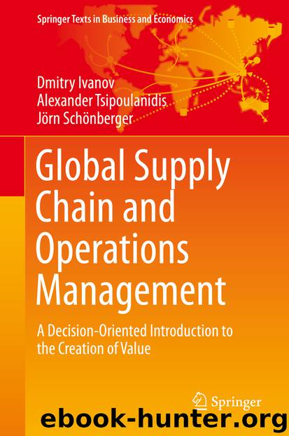 Global Supply Chain and Operations Management by Dmitry Ivanov Alexander Tsipoulanidis & Jörn Schönberger