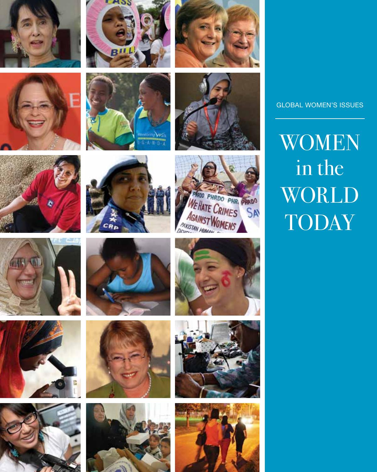 Global Womenâs Issues: Women in the World Today by United states department of state bureau of international information programs