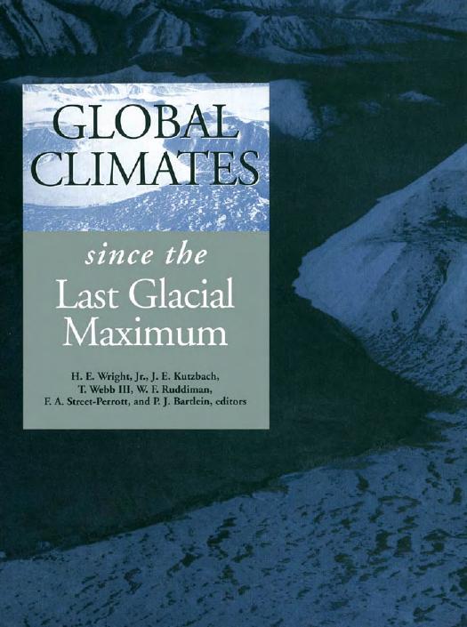 Global climates since the last glacial maximum by Herbert Edgar Wright