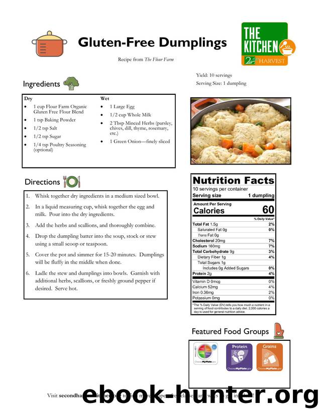 Gluten Free Dumplings by Maria Schmid