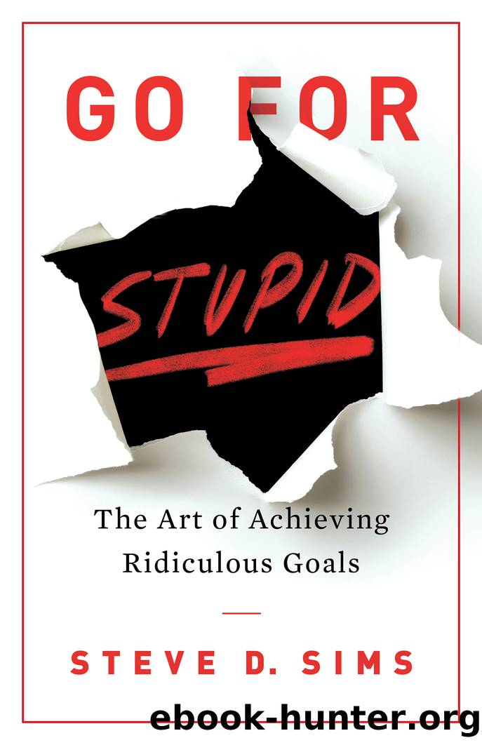Go For Stupid: the Art of Achieving Ridiculous Goals by Steve D. Sims