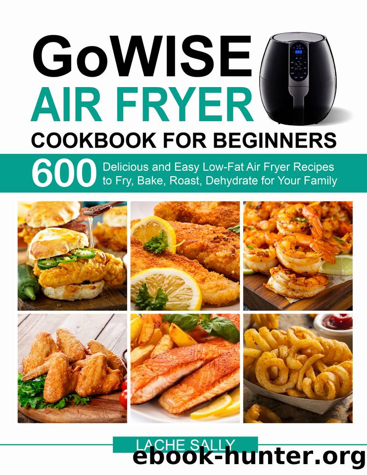 GoWISE Air Fryer Cookbook for Beginners: 600 Delicious and Easy Low-Fat Air Fryer Recipes to Fry, Bake, Roast, Dehydrate for Your Family by Sally Lache