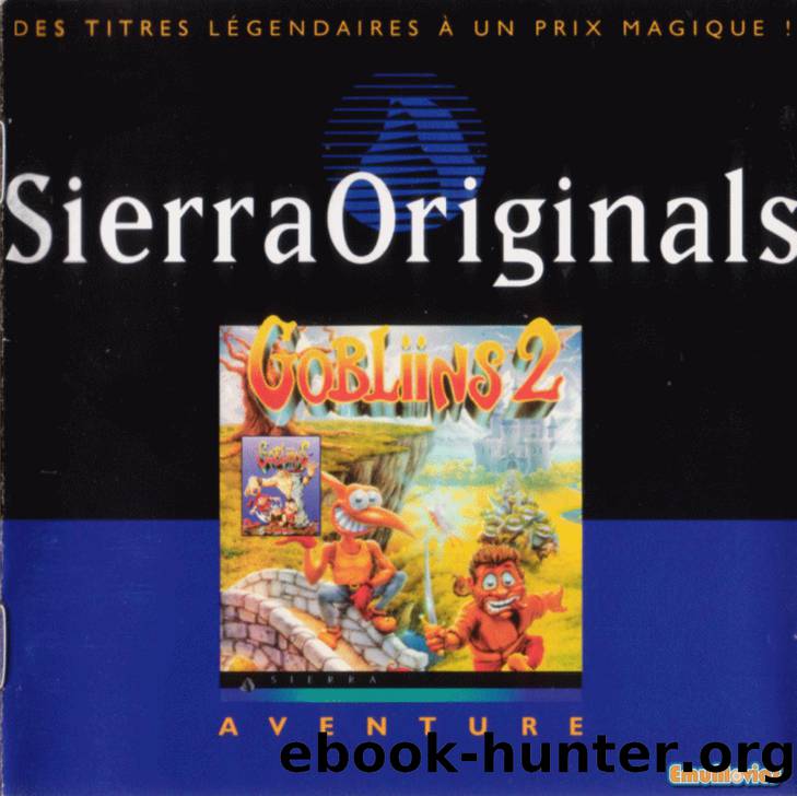 Gobliins 2 : The Prince Buffoon (Sierra) - Manual (Fr) by Batjijo