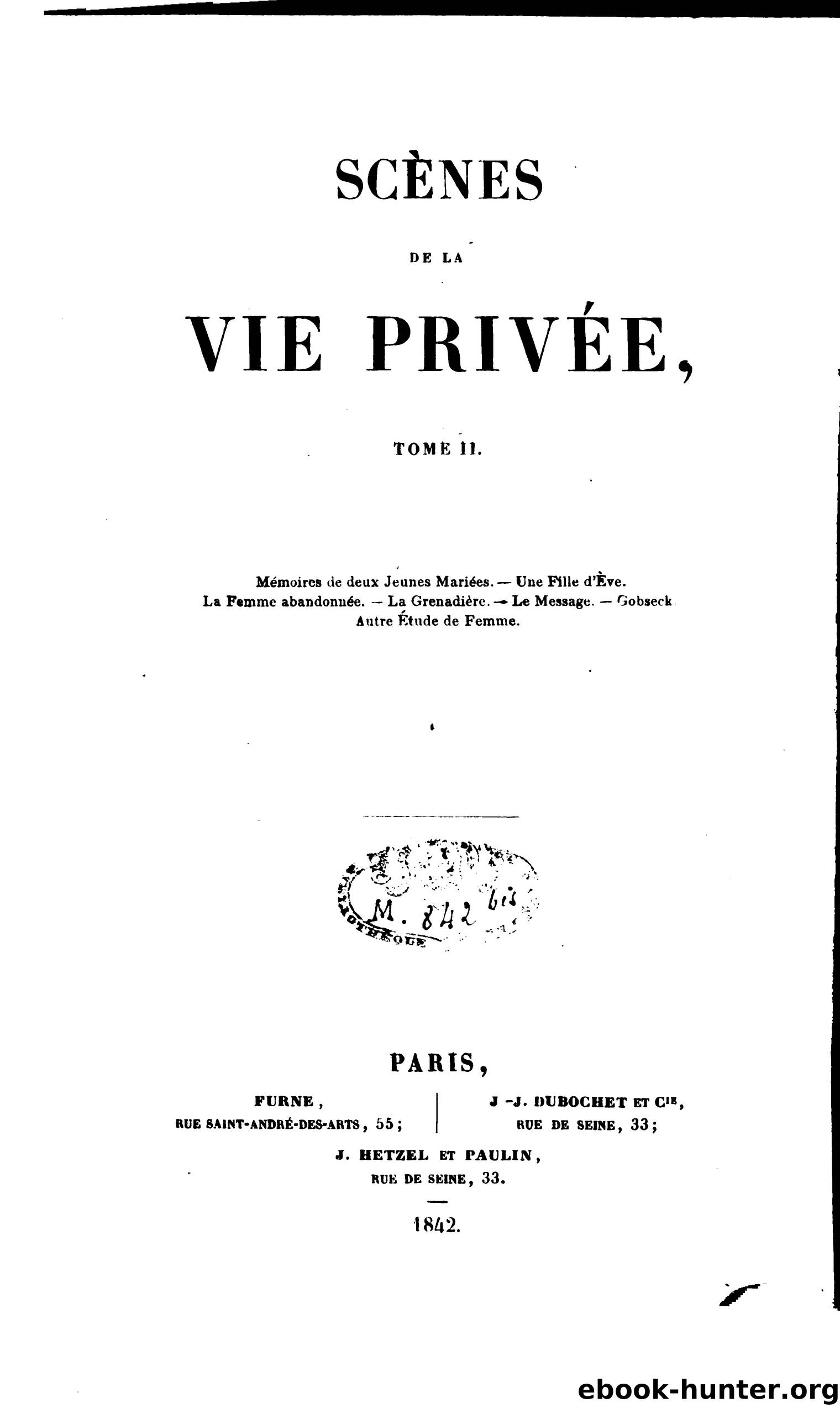 Gobseck by Honoré de Balzac