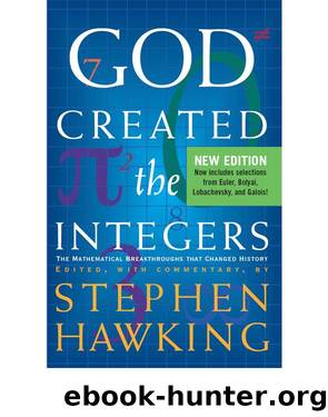 God Created the Integers by Stephen Hawking