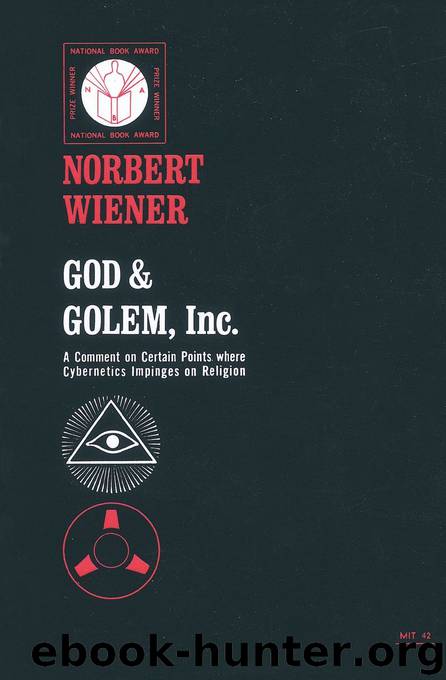 God and Golem, Inc. by Norbert Wiener