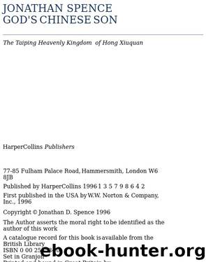 God's Chinese Son by Jonathan Spence