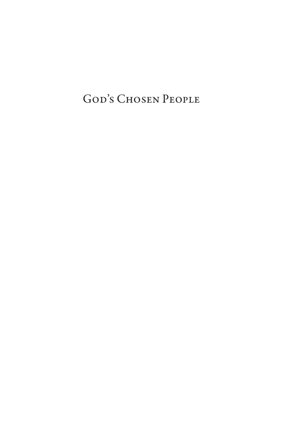 God's Chosen People: Judah Halevi's 'Kuzari' and the Shai?ai Imaam Doctrine by Ehud Krinis