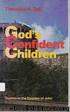 God's Confident Children by Theodore H. Epp