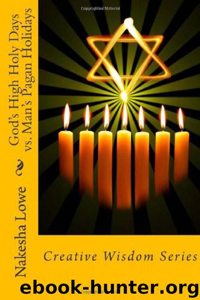God's High Holy Days vs. Man's Pagan Holidays by Nakesha Lowe