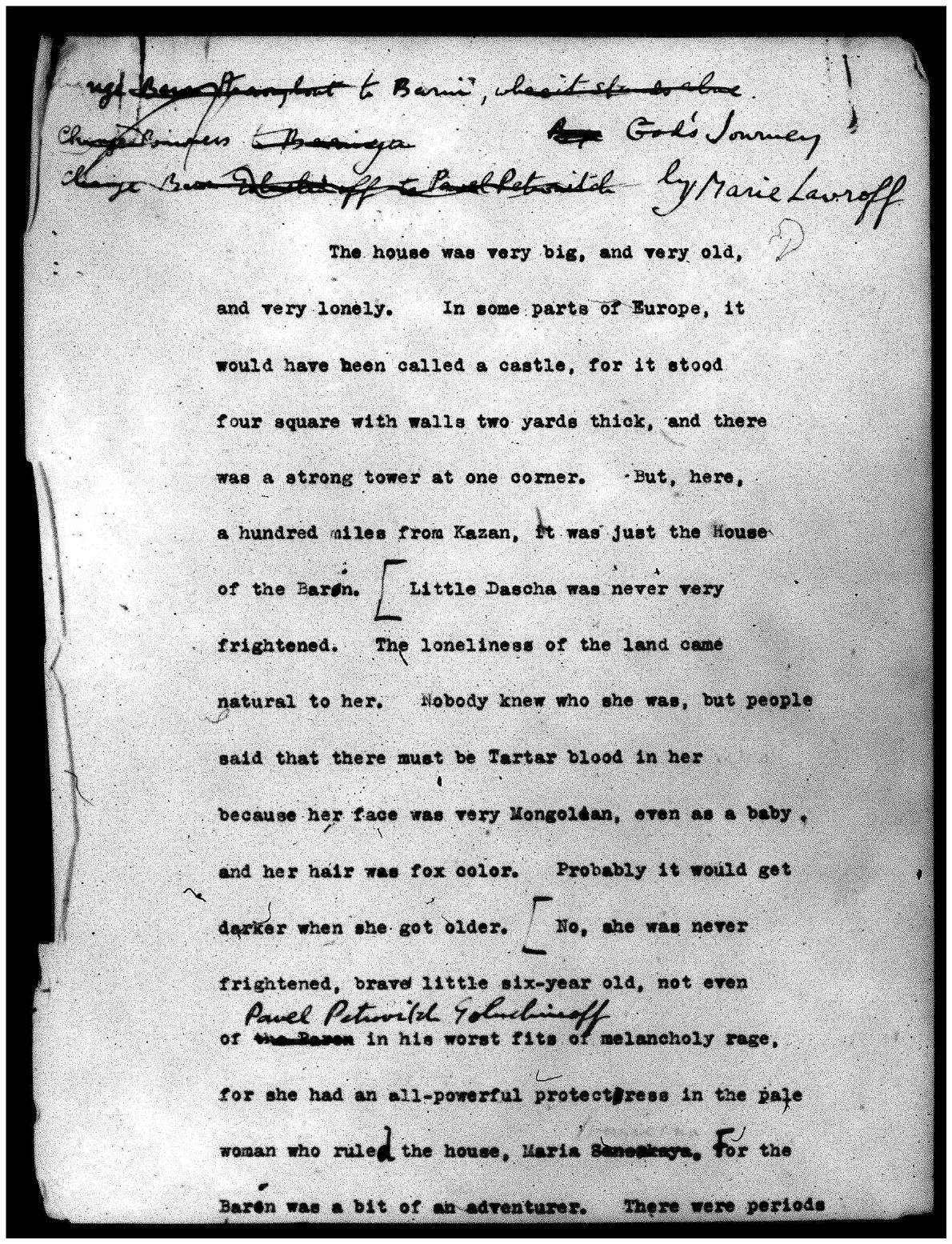 God's Journey by Unknown