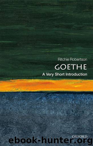 Goethe: A Very Short Introduction by Ritchie Robertson
