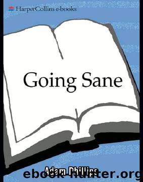 Going Sane by Adam Phillips