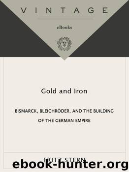 Gold and Iron by Fritz Stern