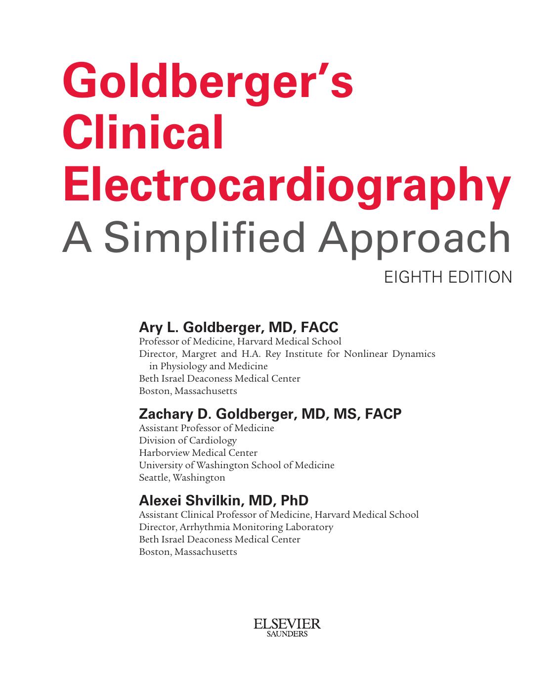 Goldbergers Clinical Electrocardiography 8th Ed [PDF][tahir99] VRG by Unknown