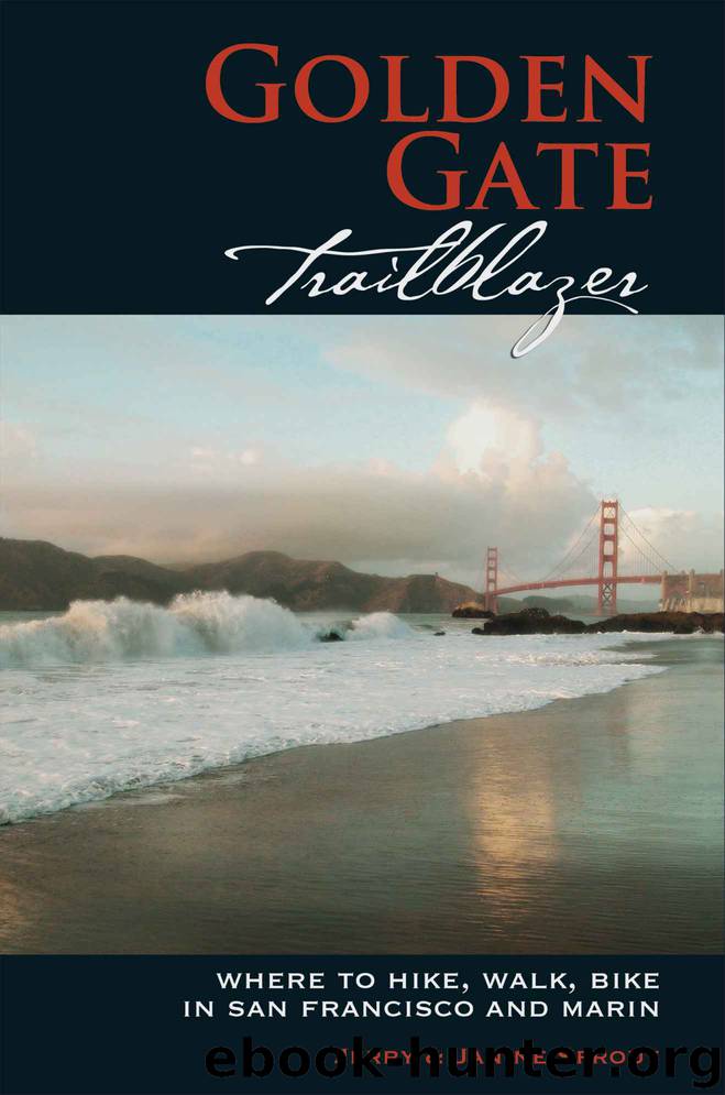 Golden Gate Trailblazer: Where to Hike, Walk, Bike in San Francisco and Marin (Trailblazer Travelbooks) by Jerry Sprout