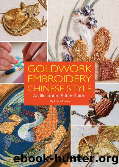 Goldwork Embroidery Chinese Style by Daiyu Chen