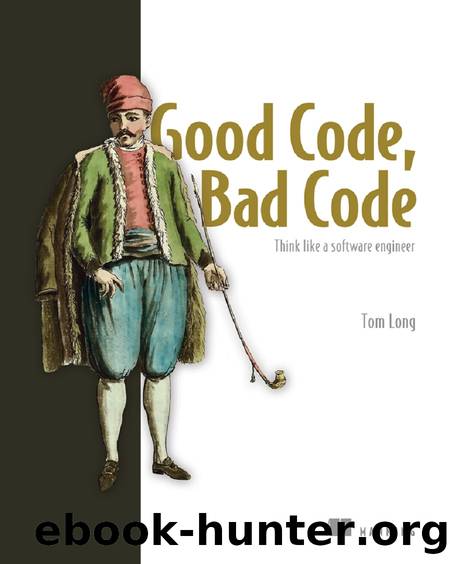 Good Code, Bad Code by Tom Long