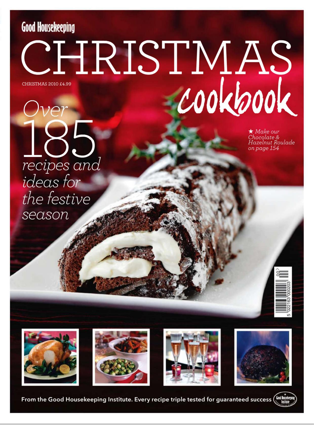 Good Housekeeping Christmas Cookbook by Mantesh