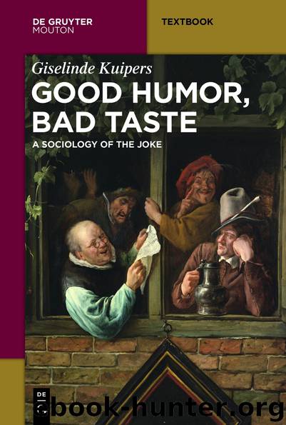 Good Humor, Bad Taste: A Sociology of the Joke by Kuipers Giselinde