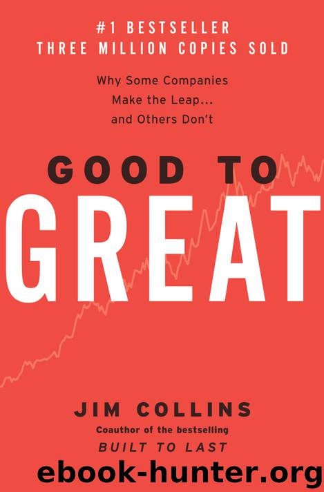 Good to Great: Why Some Companies Make the Leap...And Others Don't by Jim Collins