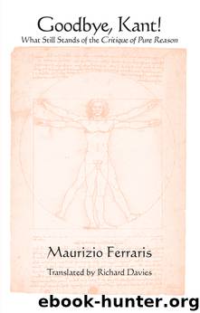 Goodbye, Kant! by Ferraris Maurizio Davies Richard